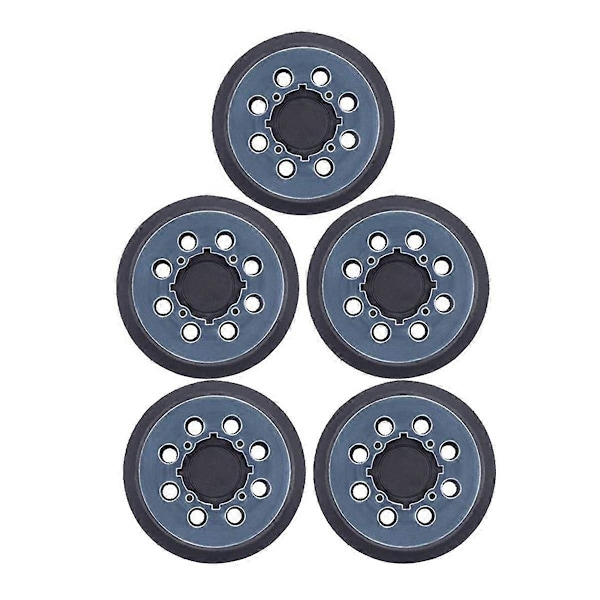 5 STK 125mm Slibeskive Støttepude 8 Huller Krog & Løkke Slibehjul til DWE6423/6423K DCW210B Orbit