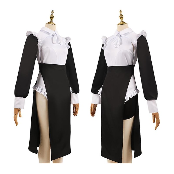 Halloween Prästdräkt Maria Nunna Kostym Halloween Cosplay Kostym Festuniform Set För Damer Kvinnor XXXL