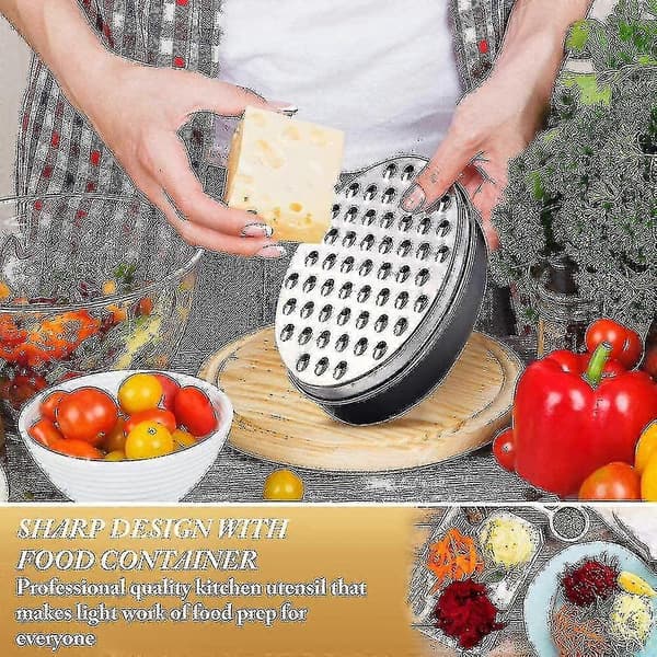 Juustoraastin Säiliöllä, Sarja 2 Koolla, Raastin