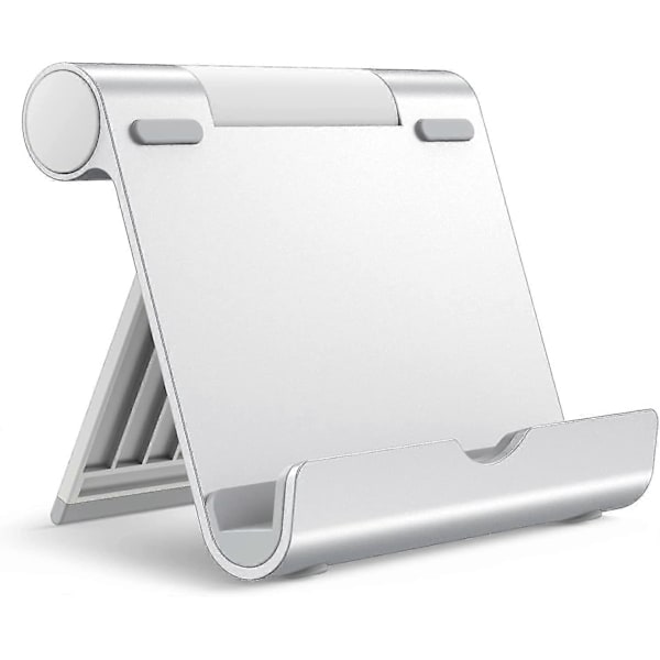 Tablettiteline pöydälle, säädettävä kannettava pöytäteline, kokoontaitettava telakka tableteille 4 tuumasta 12,9 tuumaan, yhteensopiva iPad Mini/Air/Pro:n kanssa