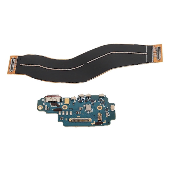 Laddport Ersättning för Galaxy S22 Ultra 5G S908B N EU Version PCB USB C Dock Connector Flexkabel Reparationsdel med Verktygssats