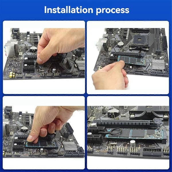 10 st M.2 SSD Nylonfäste Ankare Montering för Moderkort Med Hål B660M-K H610M-K B560M-