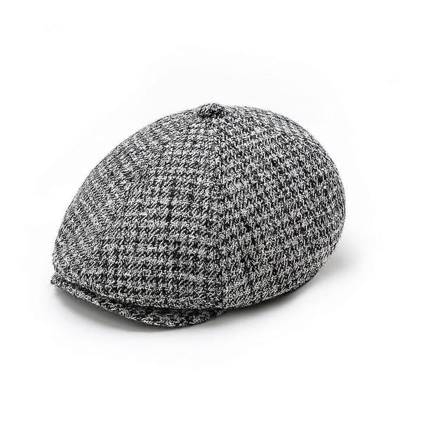 Newsboy Beret Baker Boy Herrehat Moderigtig Varm Elastisk Flat Cap Herre