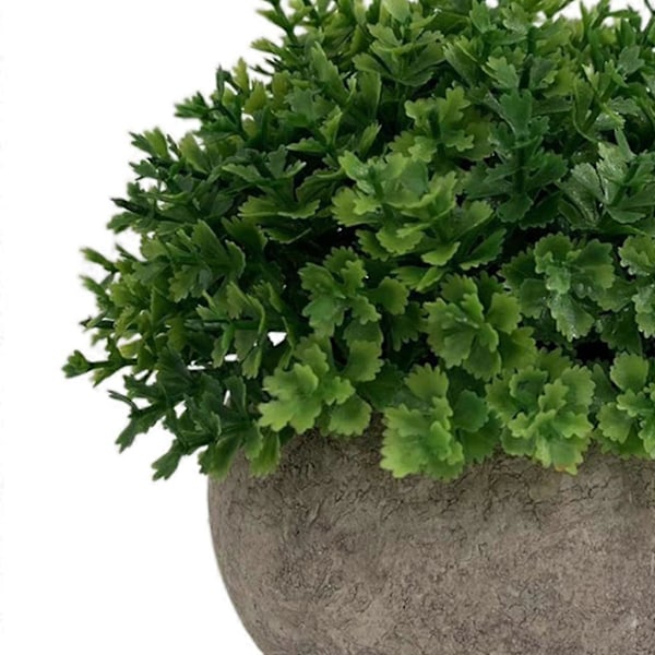 Mini Simulationsblomst Bonsai Træ Mini Kunstige Blade Plante med Potte 1