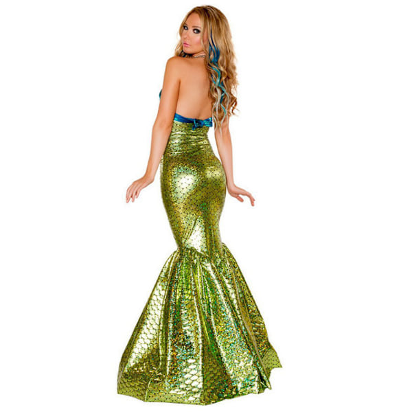 Halloween Mermaid Costume Cosplay Masquerade Costume style 5 XL