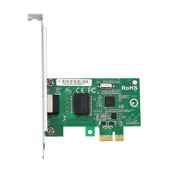 PCI Express Nätverkskort PCIE X1 till RJ45 Gigabit Ethernet Nätverksadapter för Intel I210 Chip 1000Mb