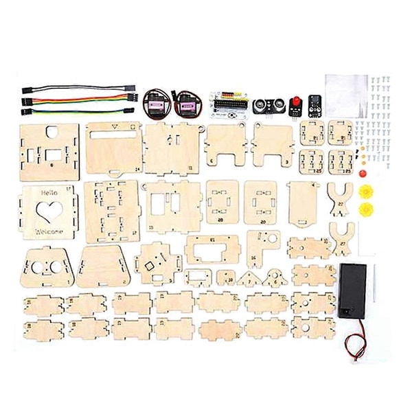 Programmerbar Dubbel Intelligent Programmerbar Välkomstrobot Kit