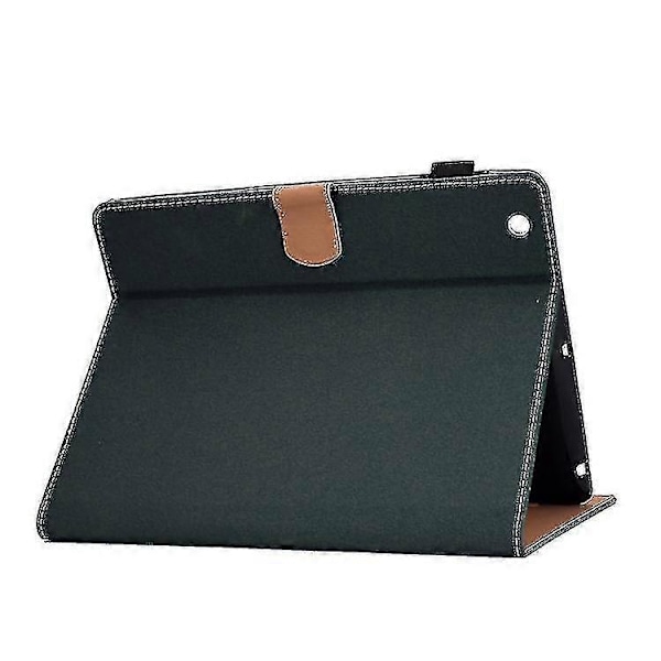 Til Ipad 4 / 3 / 2 Ensfarvet Tablet Pc Universal Magnetisk Horisontal Flip Læder Etui Med Kort S