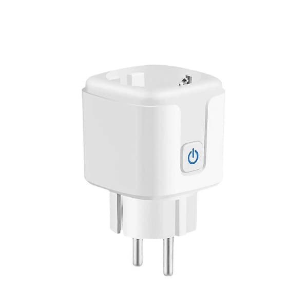 Wifi Smartplugg 16a Strømforbruksmåling, Smartplugg Kompatibel