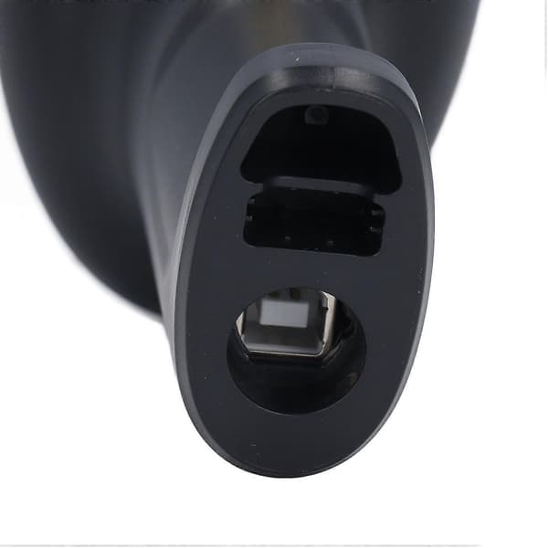 1D Trådløs Stregkodescanner Bluetooth 2.4G USB 2 i 1 Bærbar Kodelæser til Supermarkedskasserer E