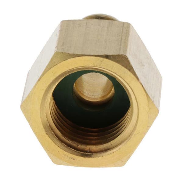 Messing 1/4 SAE til 1/2 Aircondition Køletank Adapter Fitting
