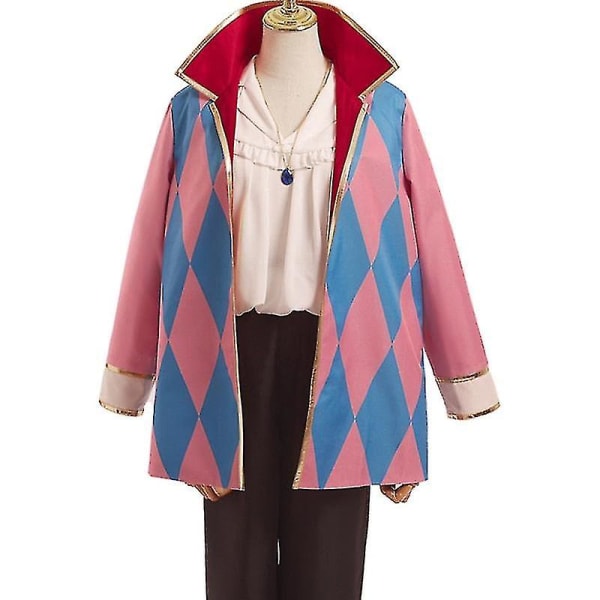 Hurtig forsendelse Moive Howl's Moving Castle Howl Cosplay kostume Howl's Moving Castle Costume L