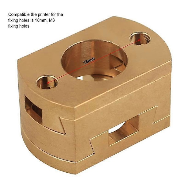 3D Printer Dele Akse Kobling Dobbelt T8 Gevindspindel Opgradering Oldham Koblingssæt til Z-Akse BLV Ender3 Oldham Kobling