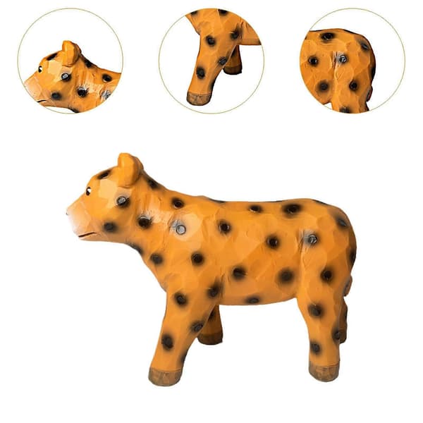 Resin Leopard Model Statue Bordpynt til Yoga Studios, Hoteller Moderne