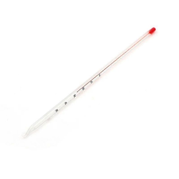 Glas Celsius termometer 0 grader till 50/100 grader 200mm Laboratorieglas