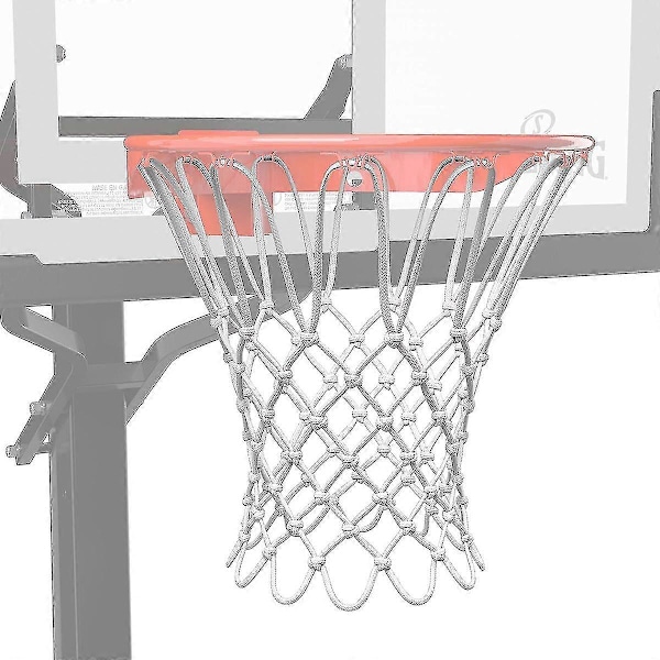 Spalding Heavy Duty Sisä- ja Ulkokoripalloverkko - Valkoinen