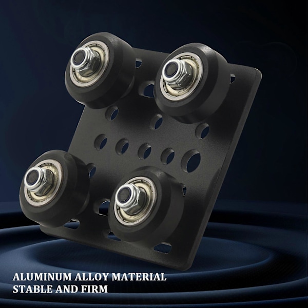 3D Printer Aluminium 2020 V-Slot Plade Slide til Profiler V-Slot Fem Roulette