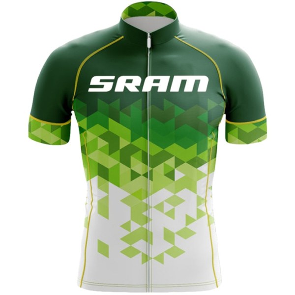 SRAM Cykelkläder Herr Sommar Herr Set 2023 Mtb Outfit Set Sportswear Shorts Uniform Jersey Byxor Man Kläder Skjorta Haklapp Pink 3XL