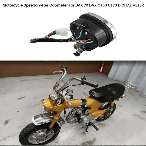 Motorsykkel Speedometer Kilometerstand for 70 CT50 CT70 DIGITAL METER