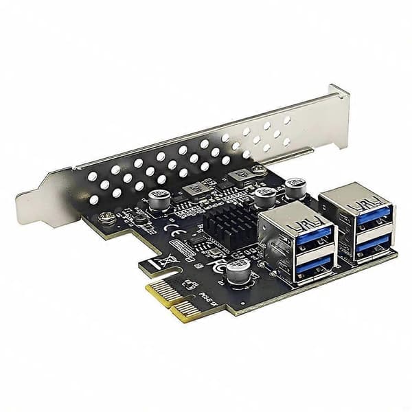 USB3.2 GEN1 5Gbps PCI Express PCIe USB3.0 HUB Adapter Controllerkort