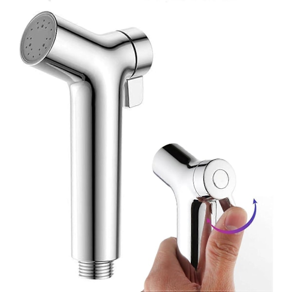 Håndholdt Bidet Sprøjte, Håndholdt Bidet Brusehoved Toilet Sprøjte Justerbar Bærbar Bidet Toilet Brusebad til Personlig Hygiejne, Rengøring