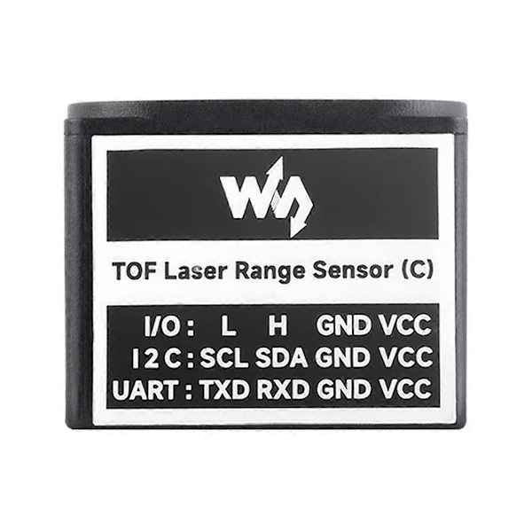 Waveshare TOF Laseravståndssensor UART I/O I2C Gränssnittskommunikation 25M Räckvidd för Raspberry Pi f