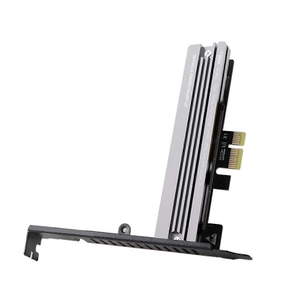 M.2 SSD NVME - PCIE 4.0 X1/X4/X8/X16 -muunninadapteri jäähdytyselementillä PCI Express -laajennuskortille