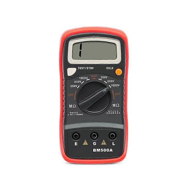 1000V BM500A Digital Isolasjonsresistans Tester Meter Megohmmeter