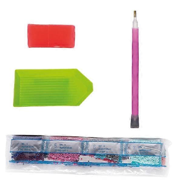 5D DIY Diamantmålningskit - Nattlandskap