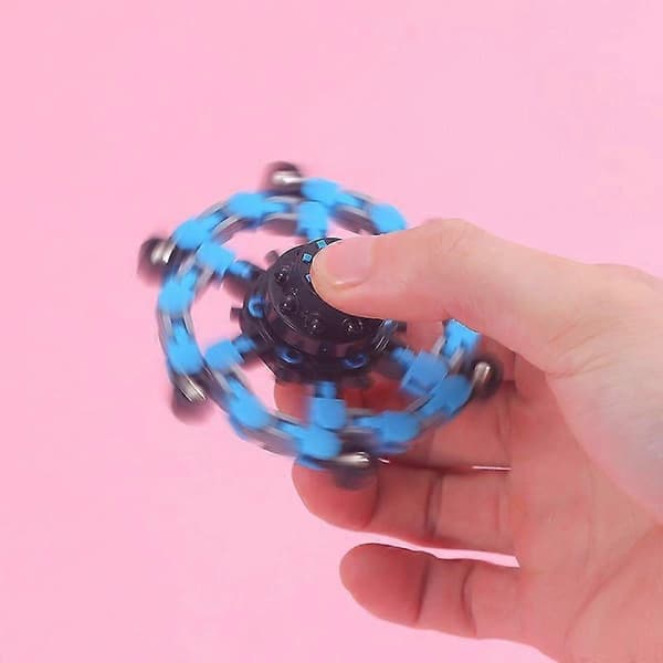 Transformerbare Fidget Spinners Fidget Leker - Autisme ADHD Stresslindring Sensoriske Leker for Gutter og Jenter i alderen 8-12, Dekompresjon Finger Spinner Leker for 3pcs