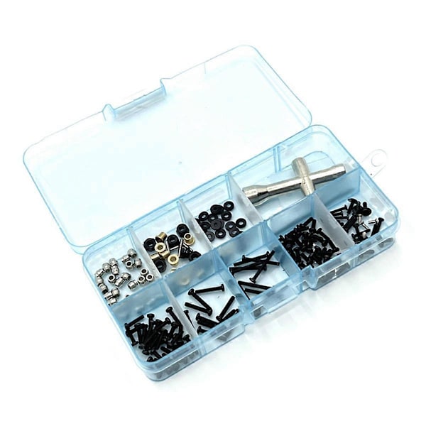 RC Bil Oppgradering Hele Kjøretøy Oppgradering & Modifisering Skrue Verktøykasse for FMS 1/24 FCX24 K5 RC Bil Oppgradering
