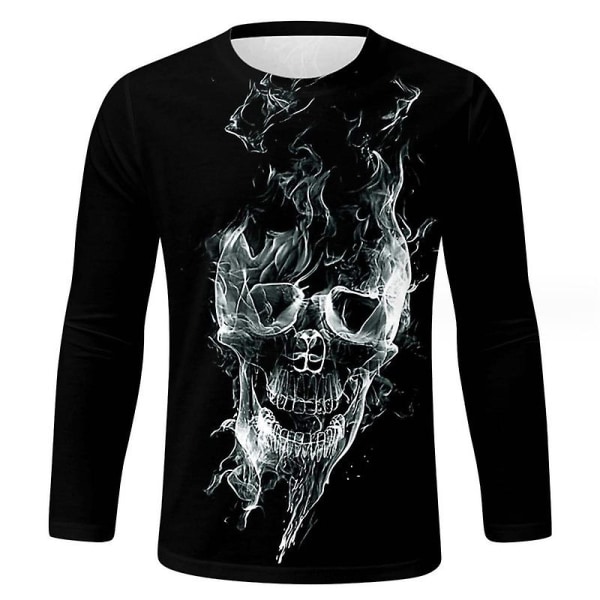 Græskar skjorte Halloween skjorter til mænd O Lantern Herre T-shirt style 7 6CXL