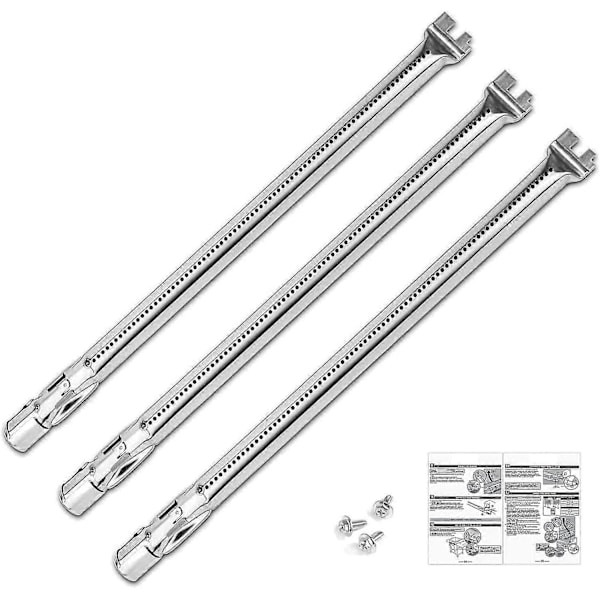 Grillbrenner i rustfritt stål for Weber Genesis 300-serien (19,5 tommer) - E310, E320, E330, S310, S320, S330