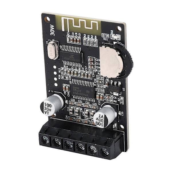 20W Stereo Bluetooth Effektförstärkarkort 12V / 24V Högeffekts Digital Effektförstärkarkort XY-P15