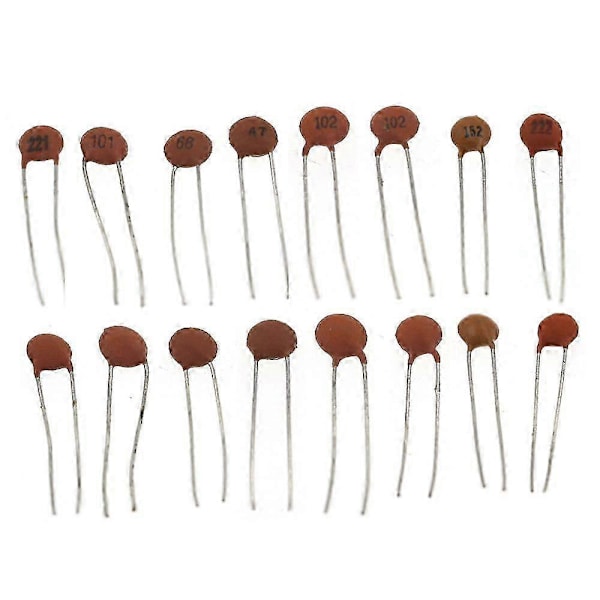 960 stk. Keramisk Kondensator Sortimentssæt 50V Keramiske Kondensatorer 24Værdi x 40 stk. DIY Elektronisk Kondensator