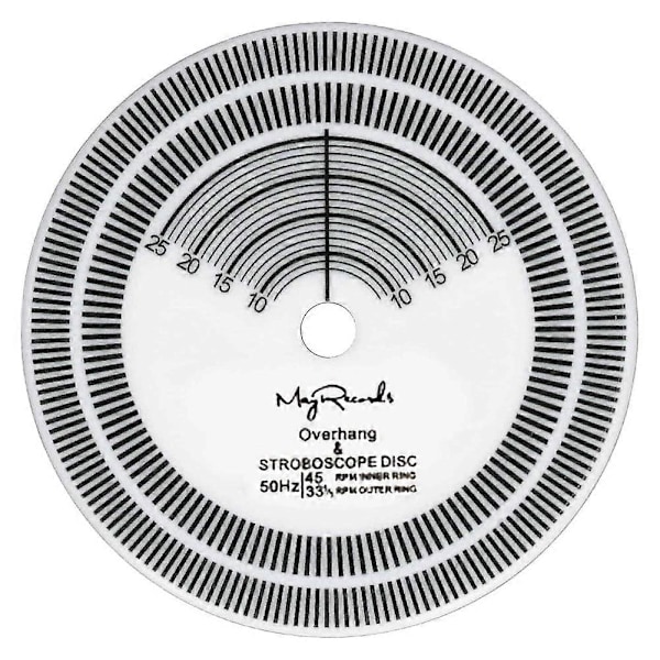 LP Platespiller Strobe Disc Kalibrering Takometer Platespiller