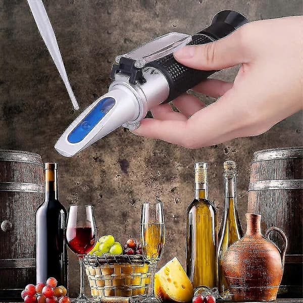 Destilleri Refraktometer Alkohol 0-80% V/v Alkoholmåler