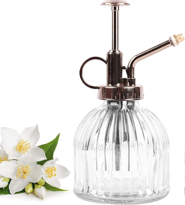 Glas Vandingsspray, 200ML Glas Vandkande til Planter, Hvid