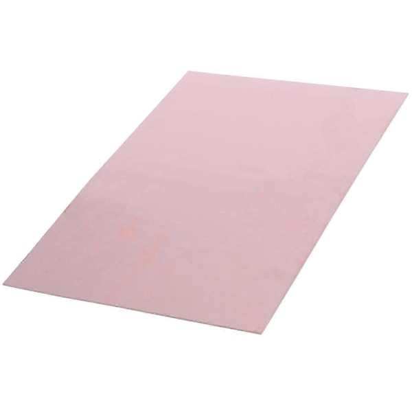 30cm x 20cm Enkelsidig DIY Kopparbeklädd Platt Laminat PCB Kretskort