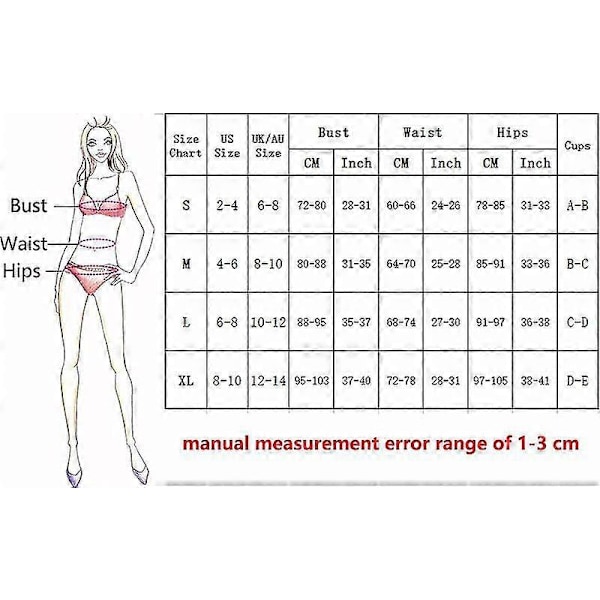 Seksikäs ja Söpö Kaarituellinen Avoleikkauksellinen Halter Bikini Uimapukusetti Naisille Ristiin Nauhoitettu Uimapuku 2-osainen
