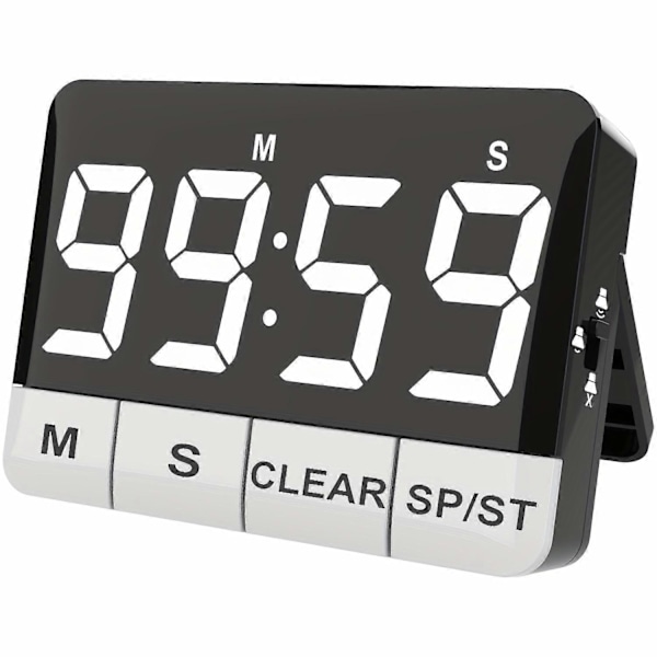 Nya modeller 1 st Utomhustimer Lika Högljudd Som Ett Alarm, Nedräkningstimer För Inlärning, Kökstimer, Väckarklocka Och Grillklocka