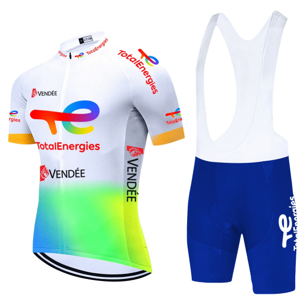 Total New Energies Equipacion Ciclismo Verano Hombre Sommersykkeltrøye Herre Roupa Ciclismo Masculino 20D sykkelklær 2022 Cycling Clothing 20 L