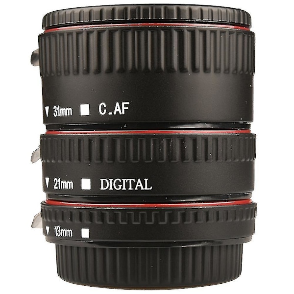 Automaattitarkennuksen makro-jatkoputkisarja Canon EF- ja EF-S -objektiiveille - 3 osan sarja