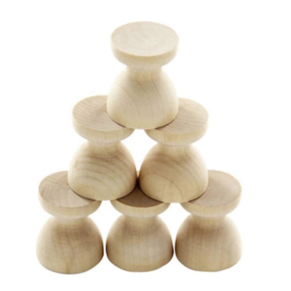 Kreativt Eggbeger Egg Holder Naturlig Tre Eggstativ Bord Eggbeholder