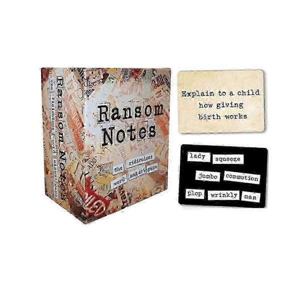 Løsepengebrev - Den latterlige ordmagneten