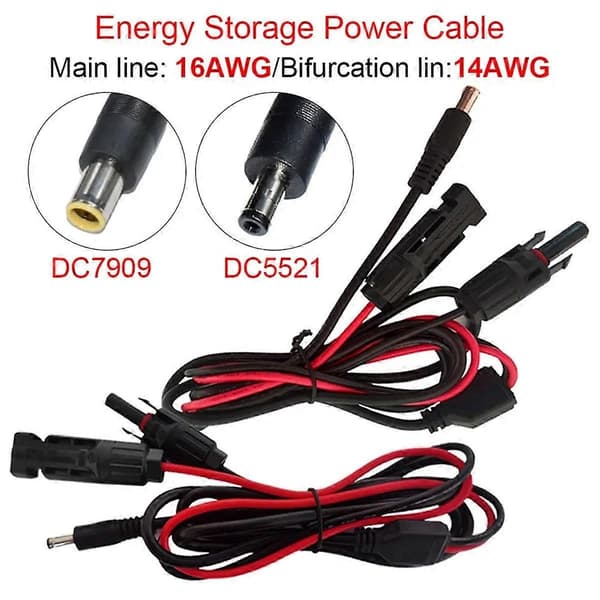 DC7909 Solenergilagringsbatteri Solkontakt