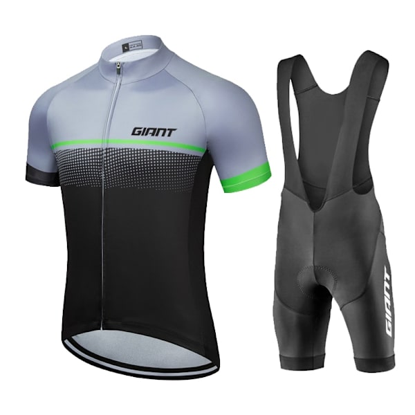2023 Cykeltröjor Set Summer GIANT Andas Cykel MTB Racing Cykel Sportkläder Kostym Matchande Reflex Cykel Short Yellow XS