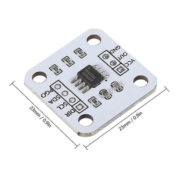 4 stk. As5600 Magnetisk Encoder Magnetisk Induktionsvinkel Målesensor Modul 12bit Høj - ya