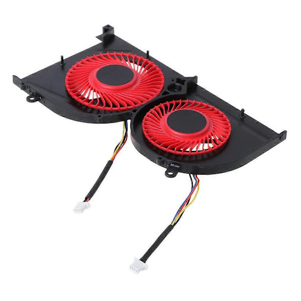 5V 0.5A Laptop Køleventilator Til MSI GS63VR GS63 GS73 GS73VR MS-17B1 Pro CPU BS5005HS-U2F1 CPU BS5005HS-U2L1 Ventilatorer Sort