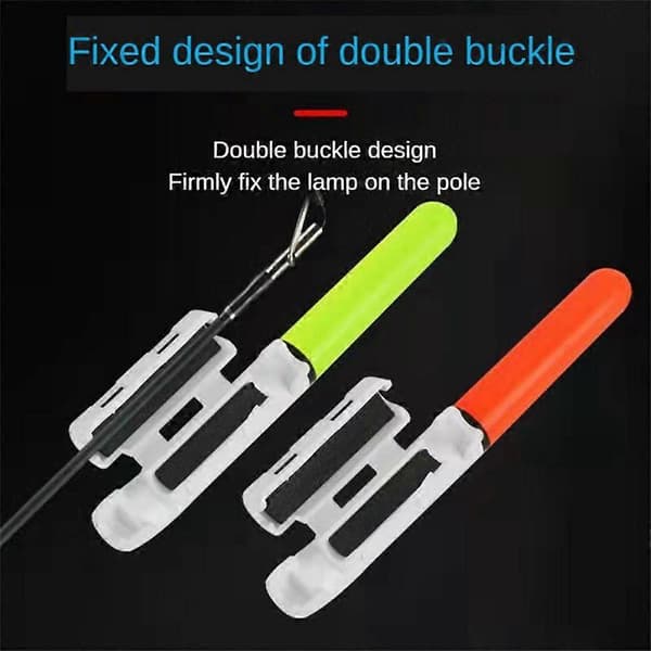 10 stk. fiskestangslys elektronisk stang LED lysstav
